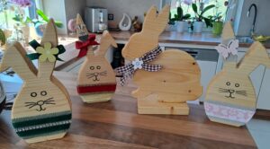 dekoelement osterhase ostern